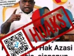 [HOAKS] Natalius Pigai Sebut Korupsi Merupakan Hak Asasi Manusia