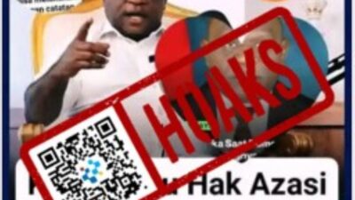 [HOAKS] Natalius Pigai Sebut Korupsi Merupakan Hak Asasi Manusia