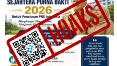 [HOAKS] Tautan Pendaftaran Bantuan Sejahtera Purna Bakti 2026 untuk Pensiunan PNS