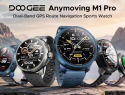 Jam Tangan Olahraga Doogee Anymoving M1 Pro, Navigasi GPX dan Analisis Kebugaran Berbasis AI
