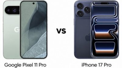 Pixel 11 Pro vs iPhone 17 Pro: Ponsel Unggulan Seharga USD1.100 atau Rp, Mana yang Menang?