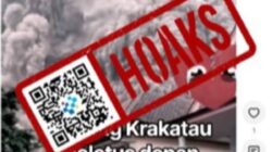 [HOAKS] Video Warga Berlarian karena Erupsi Gunung Anak Krakatau