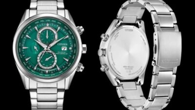 Citizen Meluncurkan Jam Tangan Eco-Drive Berdial Hijau yang Menawan dengan Fitur Penunjuk Waktu Atom