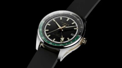 Timex Meluncurkan Jam Tangan Mewah Atelier GMT Première M1a dengan Mesin Otomatis Swiss