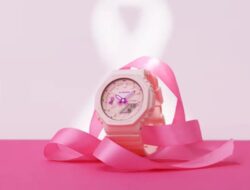 Casio Meluncurkan Jam Tangan G-Shock Edisi Terbatas Berwarna Merah Muda untuk Bulan Kesadaran Kanker Payudara