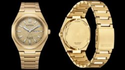 Citizen Meluncurkan Jam Tangan Zenshin Bernuansa Emas Ala Tahun 1970-an dengan Material Super Titanium