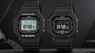 Casio Meluncurkan Dua Jam Tangan G-Shock 5600 Baru dengan Layar MIP, Bluetooth, dan Pengisian Daya Tenaga Surya