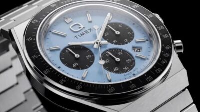 Timex Meluncurkan Jam Tangan Q Chronograph Bergaya Vintage Baru yang Cocok untuk Penggunaan Sehari-hari