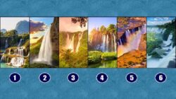 Tes Psikologi: Terima Pesan yang akan Mengubah Harimu dengan Memilih Air Terjun