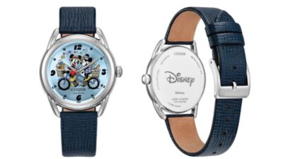 Citizen Luncurkan Jam Tangan Disney Eco-Drive dengan Gambar Mickey dan Minnie di Atas Sepeda Tandem