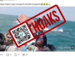 [HOAKS] Rekaman Video Tenggelamnya KMP Virgo 8 pada 5 September