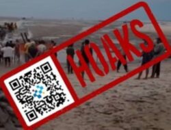 [HOAKS] Video Laut Merak Kering Imbas Erupsi Gunung Anak Krakatau