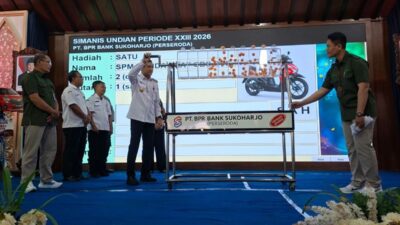 Perdana, BPR Bank Sukoharjo Undi Tabungan Simanis dengan Hadiah Mobil