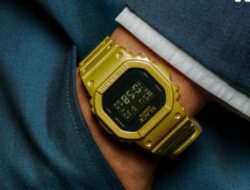 Casio Meluncurkan Jam Tangan Kolaborasi G-Shock DW-5600 Baru dengan Tampilan Emas yang Mencolok