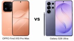 OPPO Find X10 Pro Max vs Galaxy S26 Ultra: Ponsel Unggulan Mana yang Layak Anda Beli?
