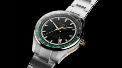 Timex Meluncurkan Jam Tangan Premium Atelier GMT Première M1a Buatan Swiss
