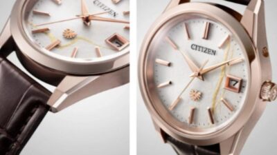 Citizen Luncurkan Jam Tangan Titanium Edisi Terbatas dengan Dial Kertas Tradisional Jepang