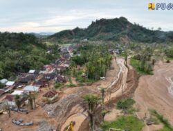 Pascabanjir di Tapanuli Tengah, Kementerian PU Buka Alur Sungai dan Perkuat Tebing