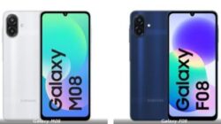 Samsung Galaxy M08 dan Galaxy F08 Meluncur dengan Baterai 6.000mAh, Kamera 50MP, dan Dukungan Perangkat Lunak hingga 2032