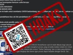 [HOAKS] Tautan Pendaftaran Bantuan Kulkas hingga Pom Mini untuk UMKM