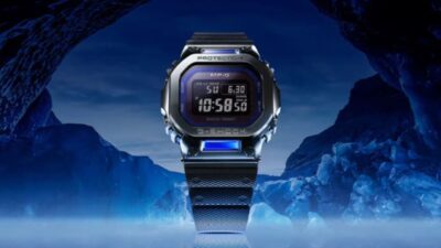 Casio Meluncurkan Dua Jam Tangan G-Shock Berbentuk Persegi dengan Hiasan Safir Biru Hasil Laboratorium