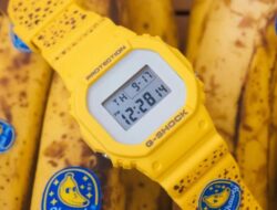 Casio Meluncurkan G-Shock DW5600 Bertema Pisang, dan Tampilannya Sungguh Unik