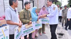 Plt Bupati Sukoharjo Pimpin Penyaluran Bantuan Rehab RTLH Baznas di Dua Kecamatan