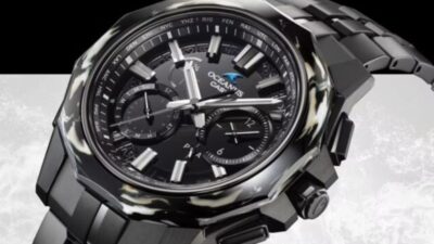 Casio Luncurkan Jam Tangan Edisi Terbatas Oceanus OCW-SG1000MC-1A dengan Bezel Keramik Bermotif Marmer yang Unik