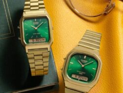 Casio Luncurkan Dua Jam Tangan Vintage Terjangkau dengan Dial Hijau “Sunray” dan Tali Bernuansa Emas
