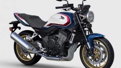 Memperkenalkan Honda CB500 SUPER FOUR Baru dengan Skema Warna “Tricolor”, Segini Harganya