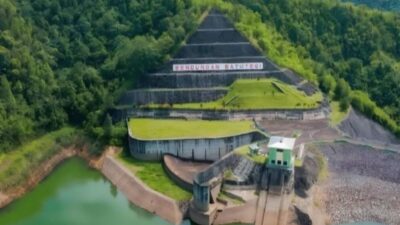 Bendungan Batutegi Lampung Dukung Air Baku Perkotaan dan Irigasi 66 Ribu Hektar