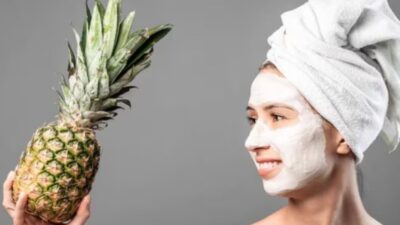 Ingin Kulit Bercahaya? Cobalah Masker Wajah Nanas Buatan Sendiri Ini