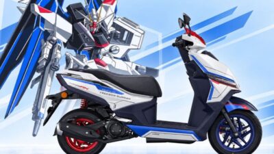 Memperkenalkan Honda NS125FX x Gundam SEED Edisi Terbatas, Cek Harganya