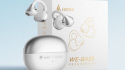 Edifier Meluncurkan Earbud Clip-on We-Bass dengan Driver 12mm, Sertifikasi IP55, dan Daya Tahan Baterai 20 Jam