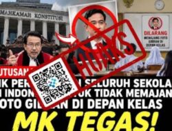 [HOAKS] MK Melarang Pemasangan Foto Wapres Gibran di Sekolah