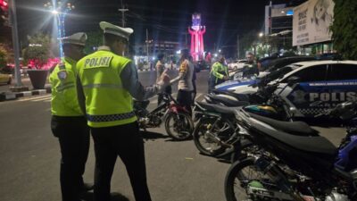 Razia Sasar Proliman Sukoharjo, Polisi Tindak 19 Motor Berknalpot Brong