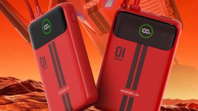 Honor Meluncurkan Power Bank 10.000mAh dan 20.000mAh Baru dengan Balutan Warna Merah yang Mencolok