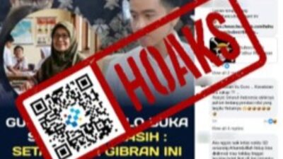 [HOAKS] Guru SMPN 1 Solo Sebut Gibran Tak Naik Kelas