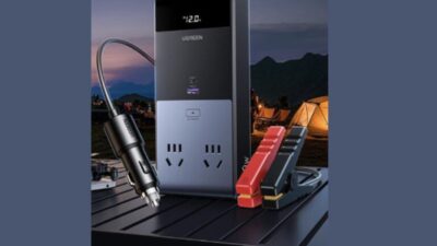 Ugreen Meluncurkan Inverter Mobil 500W dengan Dua Soket AC, USB-C, dan USB-A
