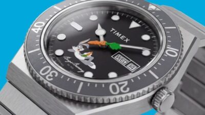 Timex Luncurkan Jam Tangan Bugs Bunny M79 Automatic dengan Jarum Detik Berbentuk Wortel yang Berputar