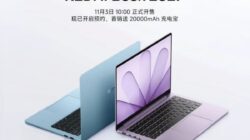 Laptop Redmi Book seri 2027 Ukuran 14 Inci dan 16 Inci Resmi Meluncur, Hadir dengan Prosesor Intel Wildcat Lake