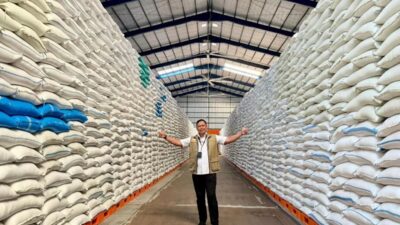 Stok Beras Bulog Capai 4,5 Juta Ton, Unggul Jauh Dibanding Sejumlah Negara Asia Tenggara